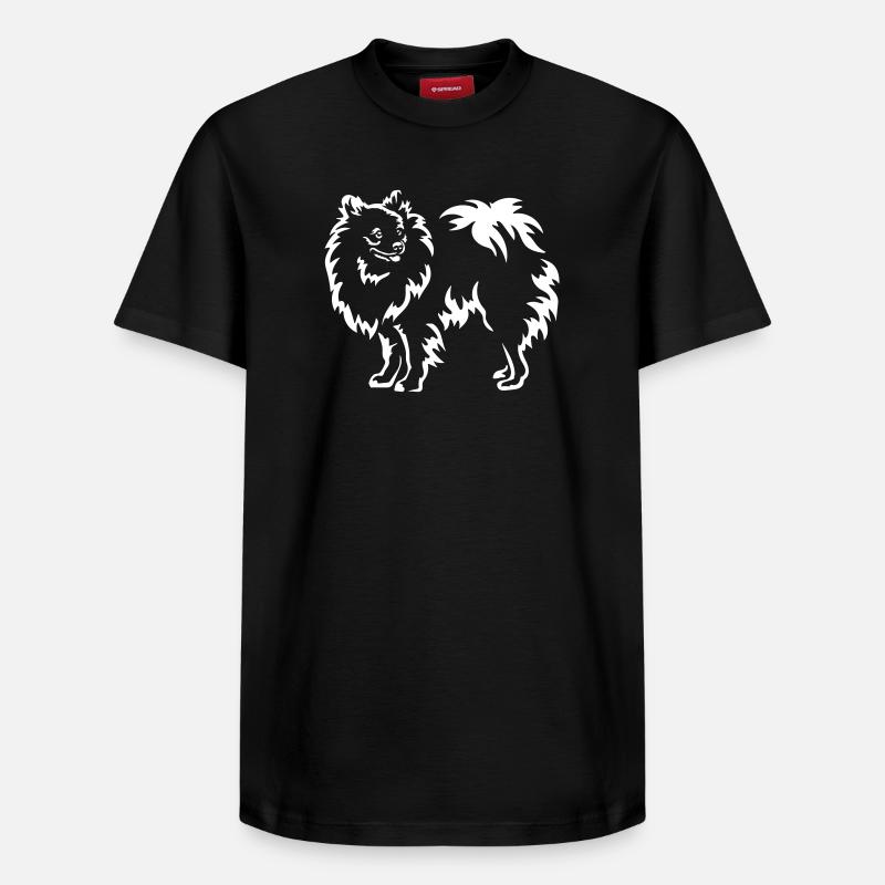 Spitz "Black Edition" - Relaxed Unisex Supima Cotton T-Shirt – von SPREAD - Schwarz