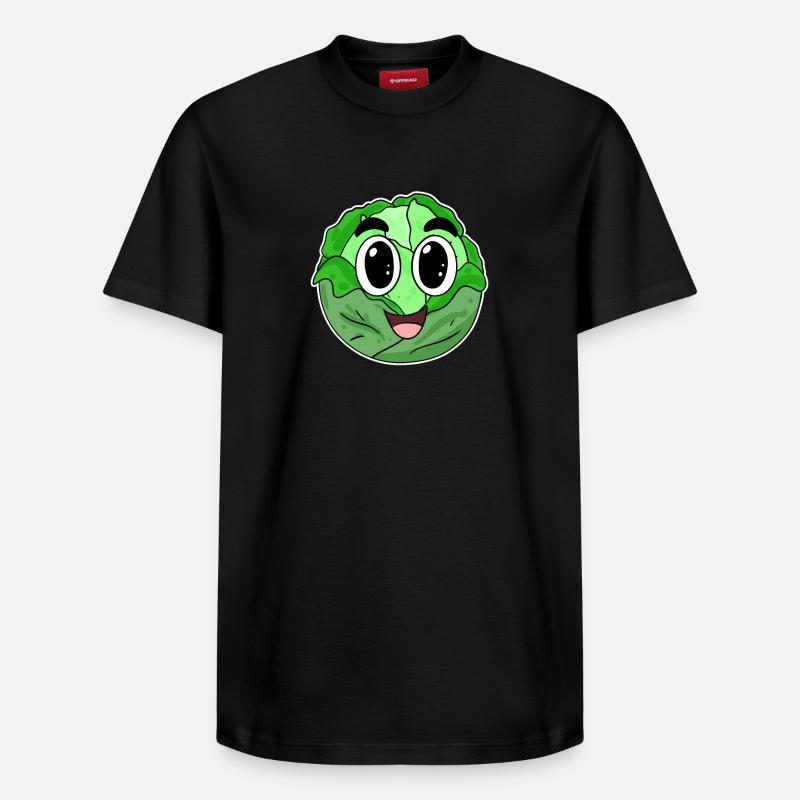 Chou de tête - T-shirt unisexe décontracté en coton Supima – de SPREAD - noir