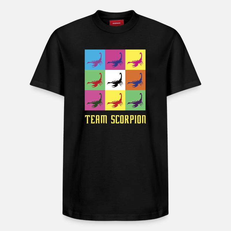 L'équipe Scorpio - T-shirt unisexe décontracté en coton Supima – de SPREAD - noir