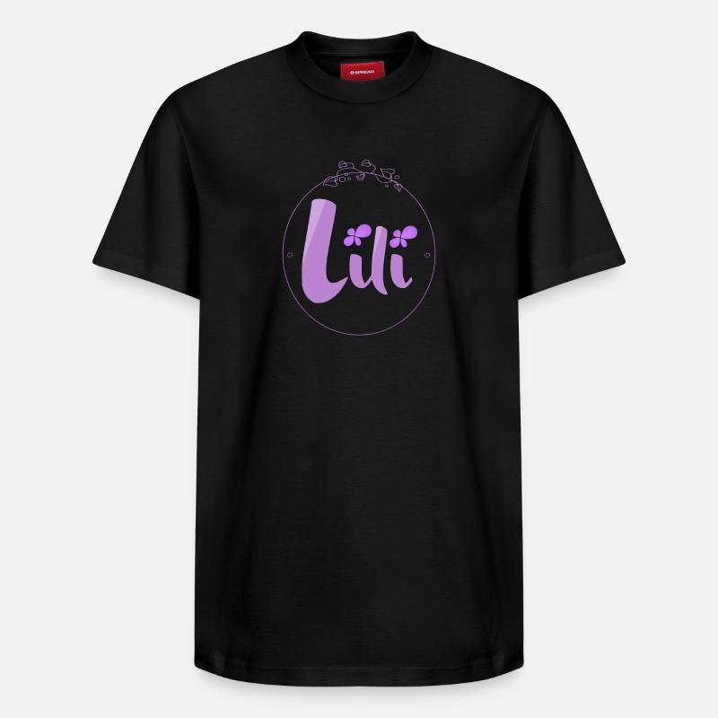 Lili - T-shirt unisexe décontracté en coton Supima – de SPREAD - noir
