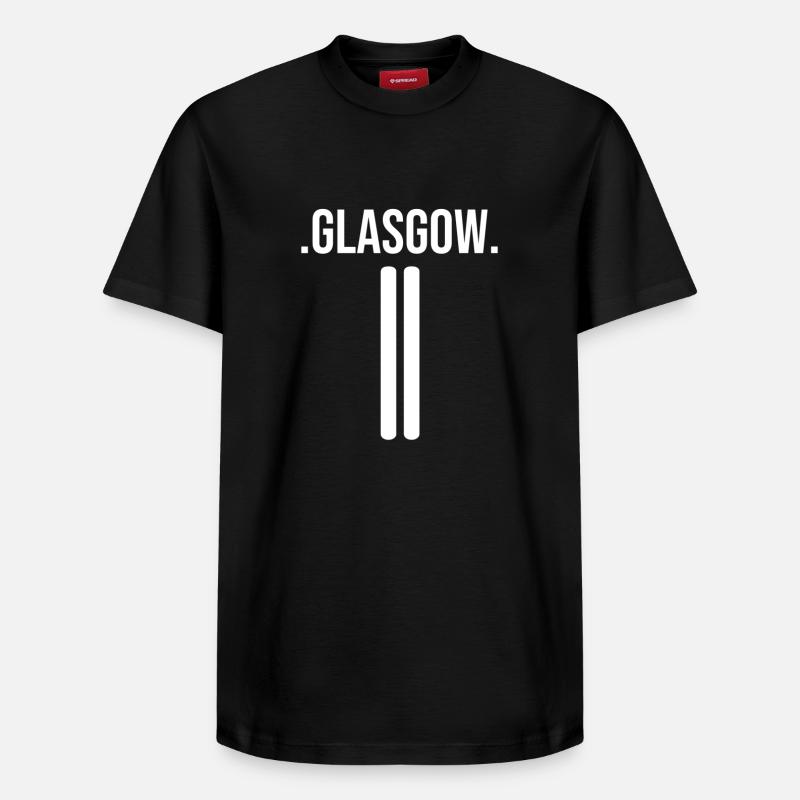 Chapeau de seau Glasgow - T-shirt unisexe décontracté en coton Supima – de SPREAD - noir