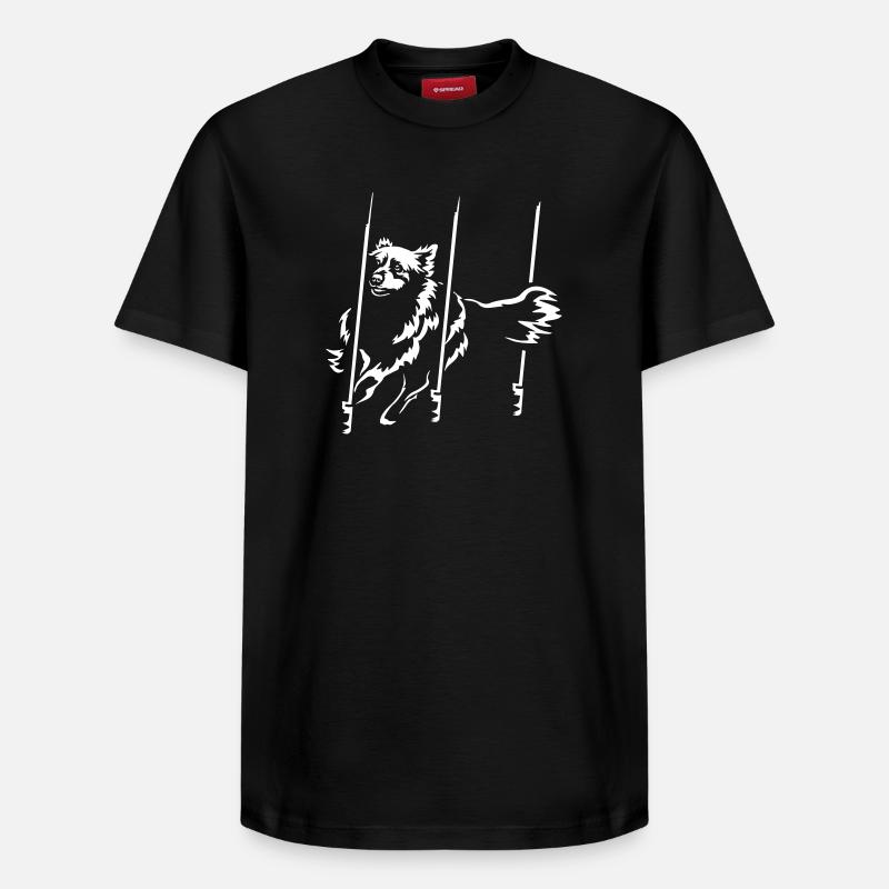 Berger Australien « Black Edition » - T-shirt unisexe décontracté en coton Supima – de SPREAD - noir