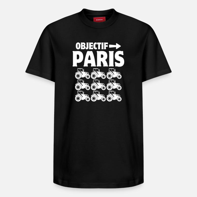Bauer, Bauer, Bauer, Bauer - Relaxed Unisex Supima Cotton T-Shirt – von SPREAD - Schwarz