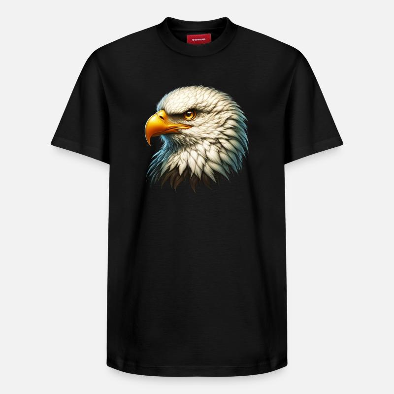Aigle - T-shirt unisexe décontracté en coton Supima – de SPREAD - noir
