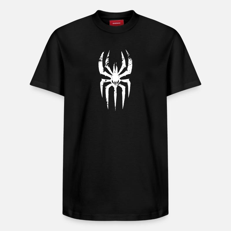Araignée - T-shirt unisexe décontracté en coton Supima – de SPREAD - noir