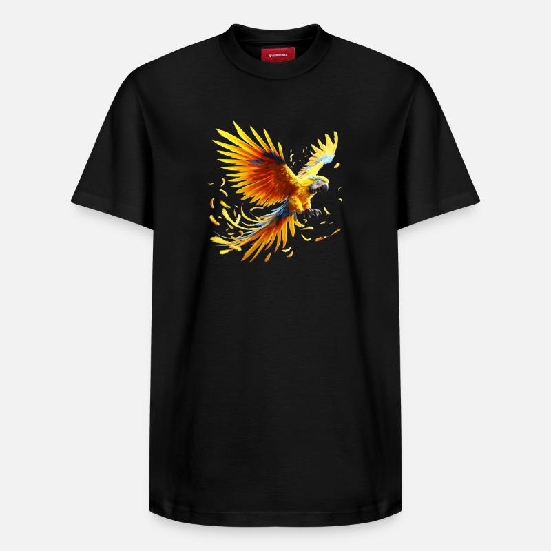 Ara (01) - T-shirt unisexe décontracté en coton Supima – de SPREAD - noir