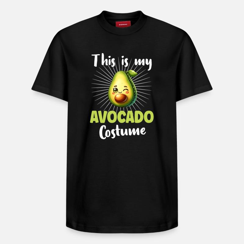 Avocat - T-shirt unisexe décontracté en coton Supima – de SPREAD - noir