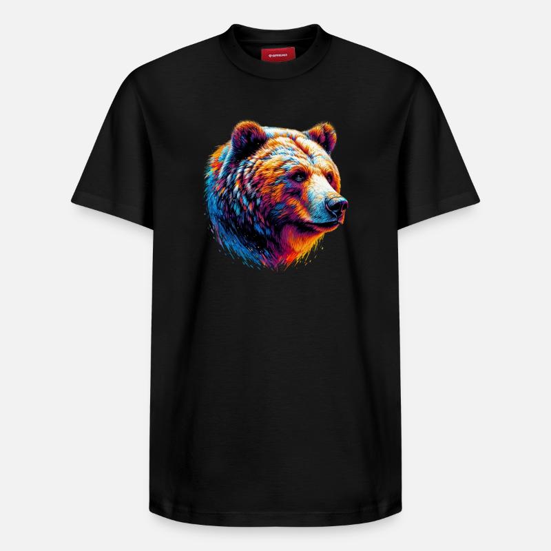 Ours - T-shirt unisexe décontracté en coton Supima – de SPREAD - noir