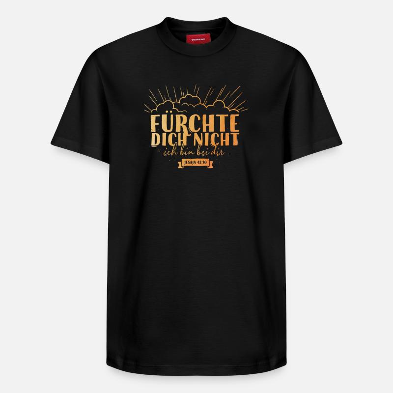 N’ayez crainte - T-shirt unisexe décontracté en coton Supima – de SPREAD - noir
