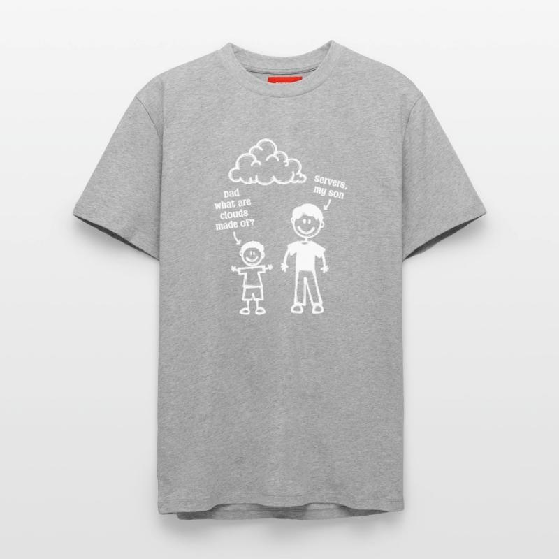 Developer Coden Computerfreak Webentwickler Geek Relaxed Unisex Supima Cotton T-Shirt – von SPREAD