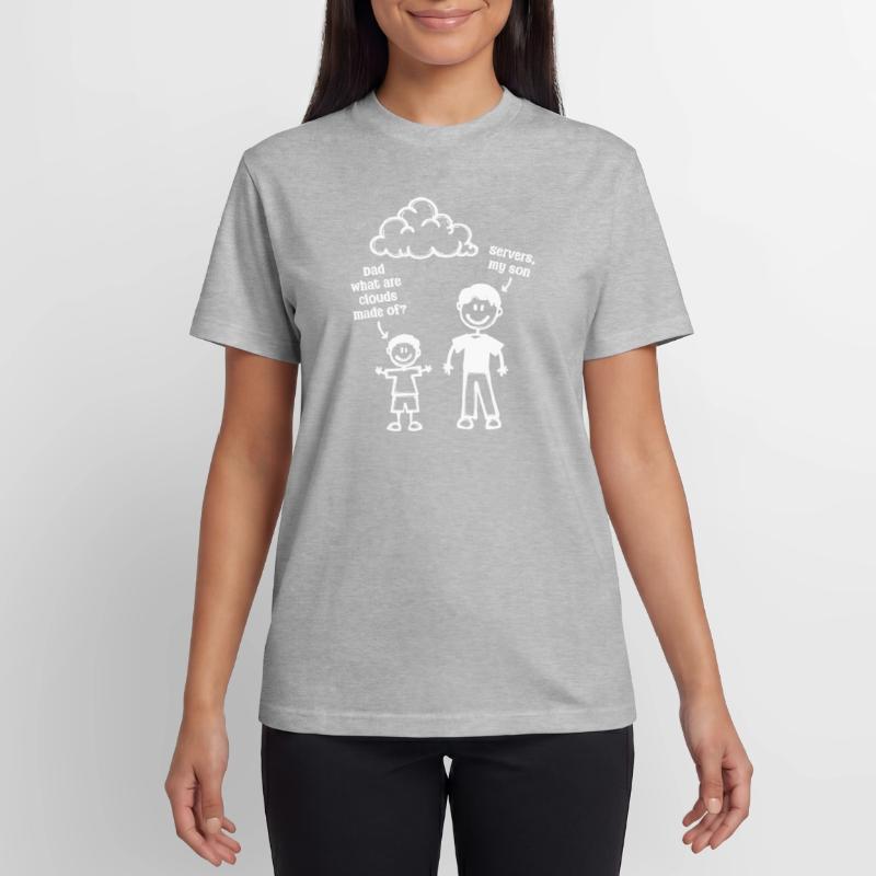 Developer, Coden, Computer Geek, Web Developer, Geek Relaxed Unisex Supima Cotton T-Shirt – by SPREAD