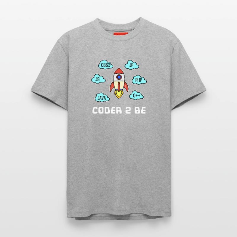 Developer Statement Css Php Java C++ Programmer Relaxed Unisex Supima Cotton T-Shirt – by SPREAD