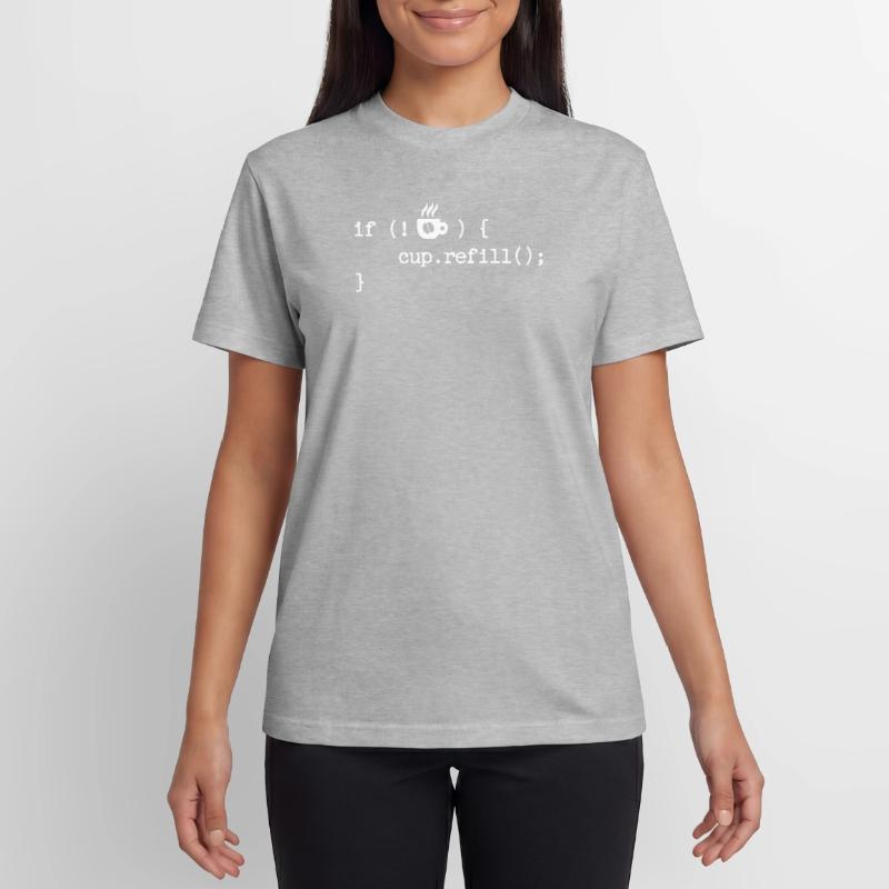 Debug Programmer Coden Developer Computergeek Relaxed Unisex Supima Cotton T-Shirt – by SPREAD