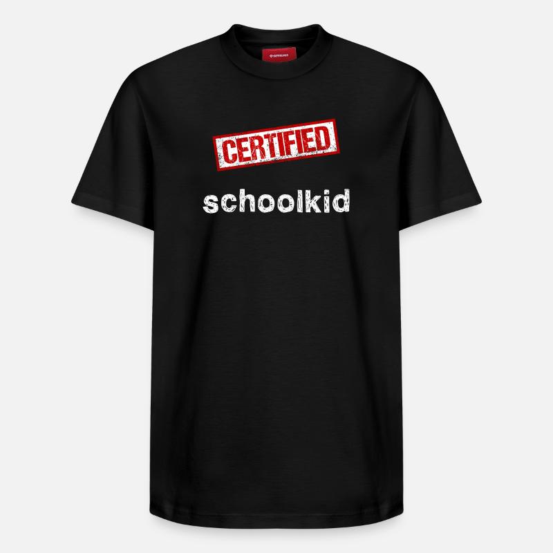 Élève - T-shirt unisexe décontracté en coton Supima – de SPREAD - noir