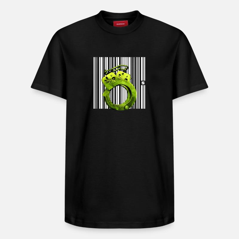 SPOT - STATUT - T-shirt unisexe décontracté en coton Supima – de SPREAD - noir