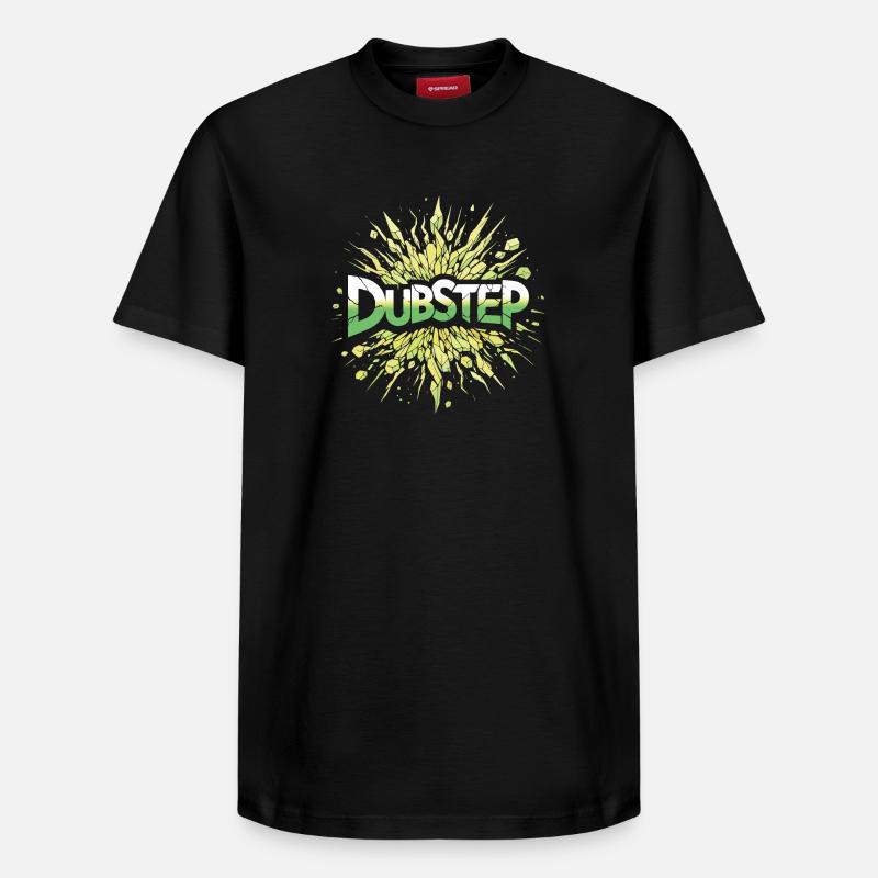 dubstep explosion - T-shirt unisexe décontracté en coton Supima – de SPREAD - noir