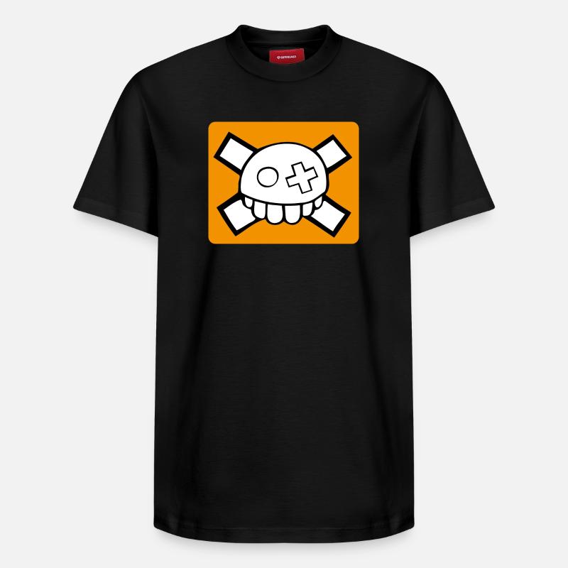 Roger - Relaxed Unisex Supima Cotton T-Shirt – von SPREAD - Schwarz