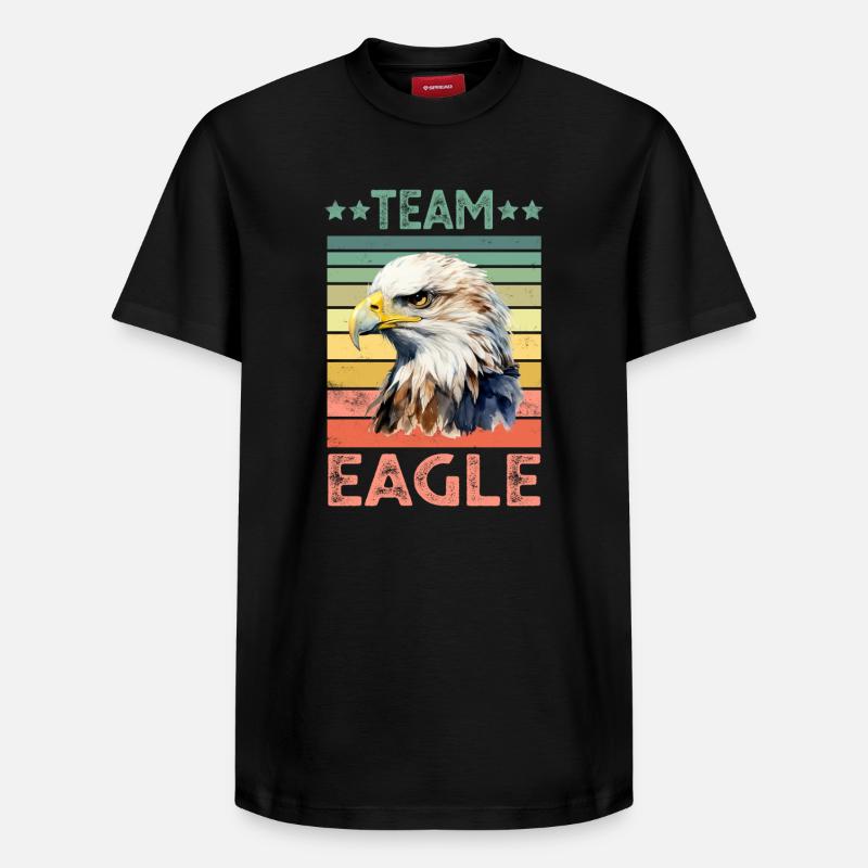 Aigle - T-shirt unisexe décontracté en coton Supima – de SPREAD - noir