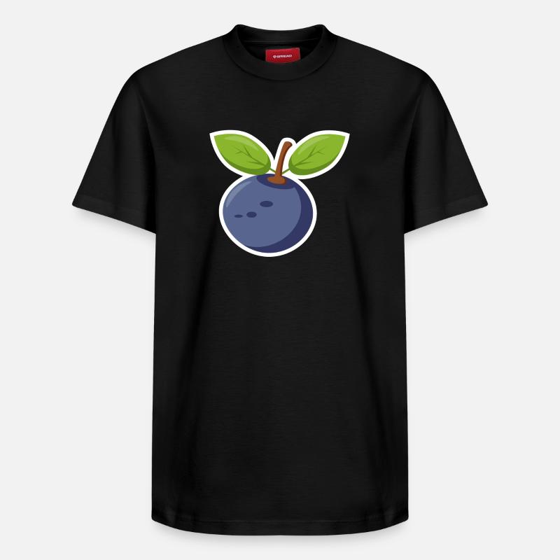 Myrtille Myrtille - T-shirt unisexe décontracté en coton Supima – de SPREAD - noir