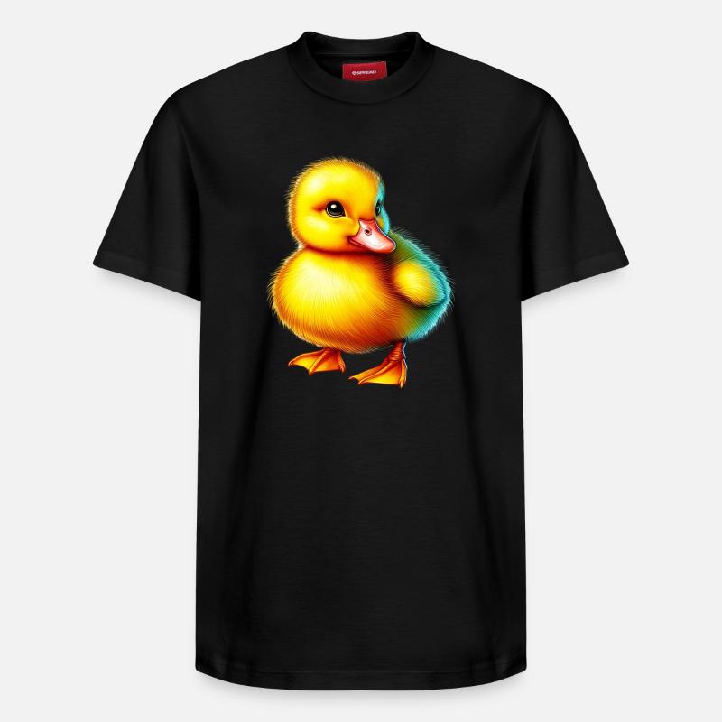 Canard Canard Canard - T-shirt unisexe décontracté en coton Supima – de SPREAD - noir