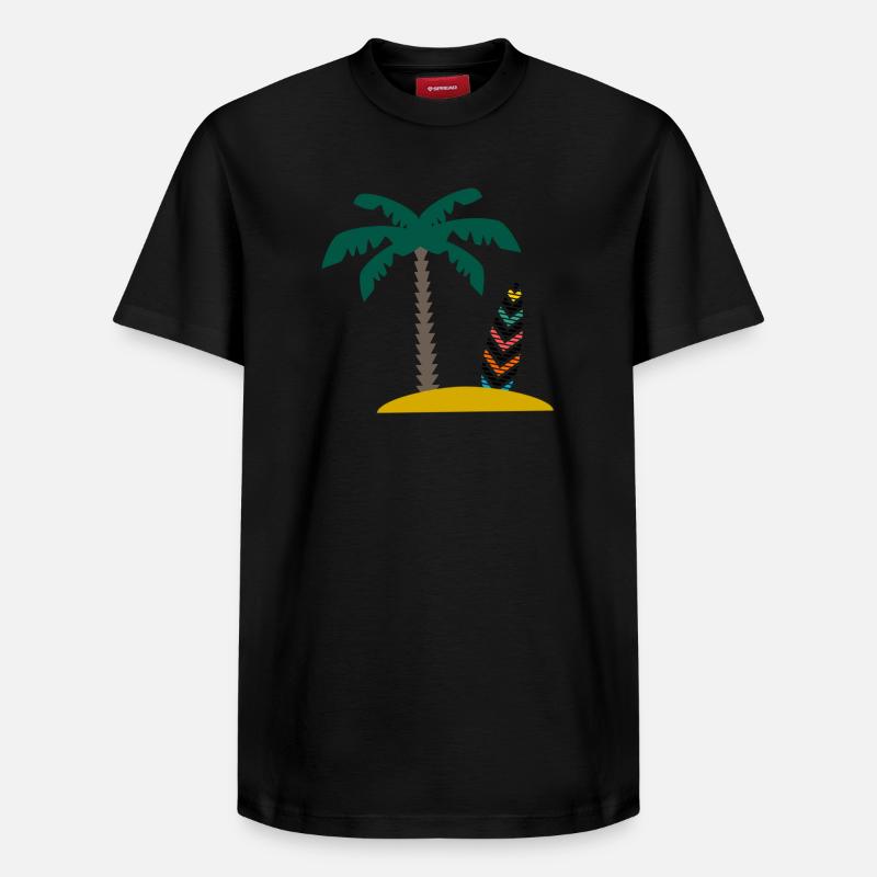 RETRAITE. VACANCES. RETRAITE. RETRAITEE - T-shirt unisexe décontracté en coton Supima – de SPREAD - noir