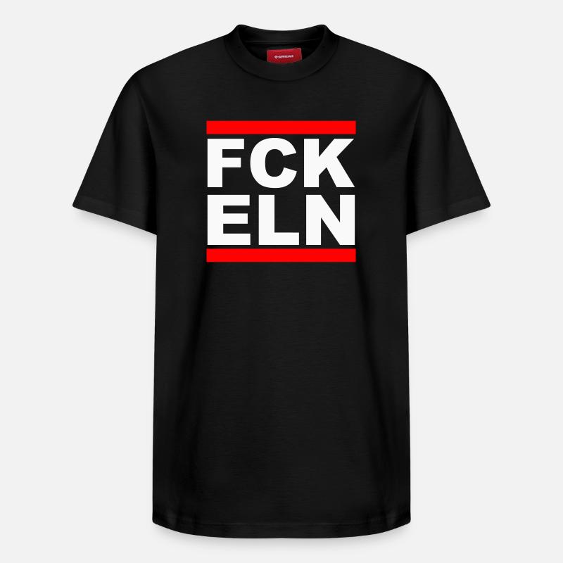 FCK ELN - T-shirt unisexe décontracté en coton Supima – de SPREAD - noir