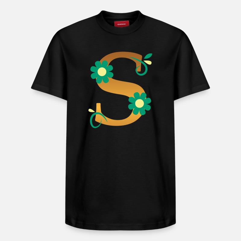 S - T-shirt unisexe décontracté en coton Supima – de SPREAD - noir
