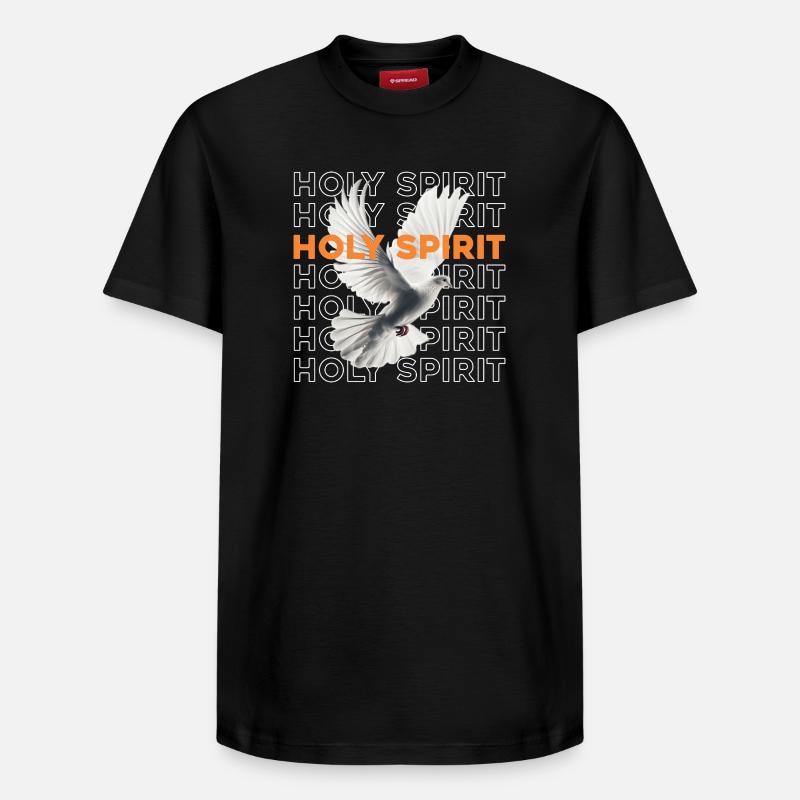 Paloma de Espíritu Santo - T-shirt unisexe décontracté en coton Supima – de SPREAD - noir
