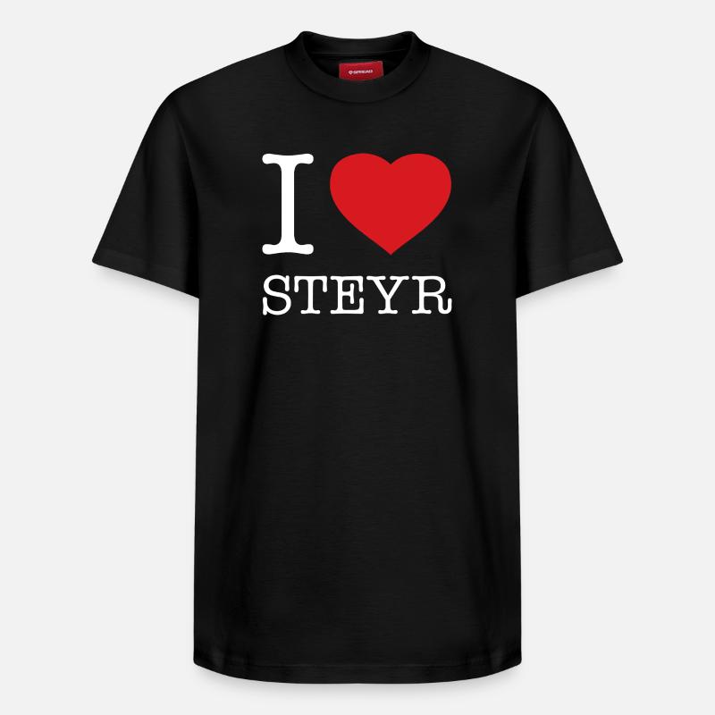 J’adore Steyr - T-shirt unisexe décontracté en coton Supima – de SPREAD - noir