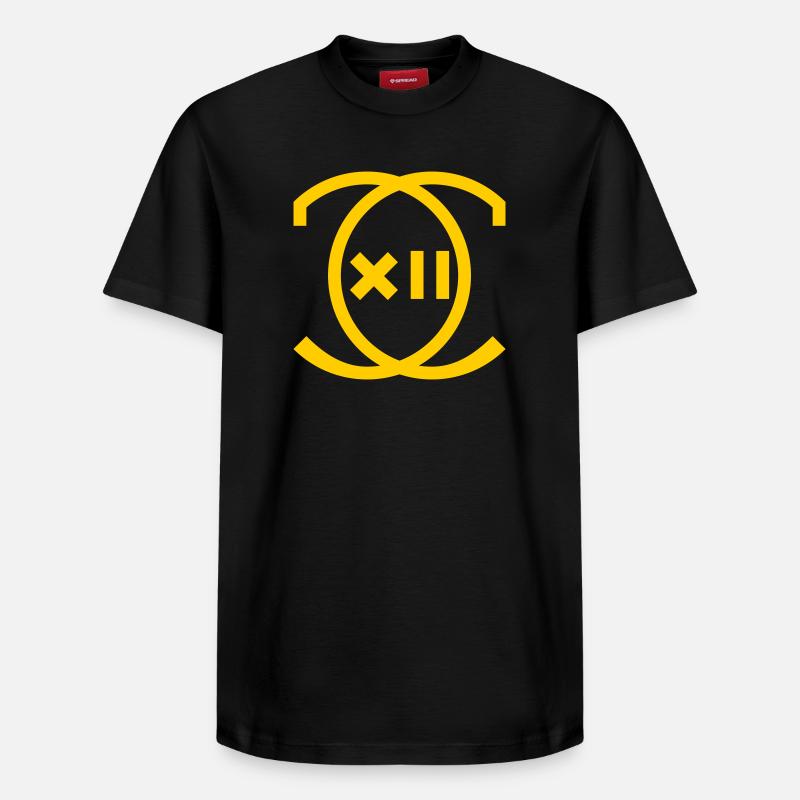 Charles XII - T-shirt unisexe décontracté en coton Supima – de SPREAD - noir