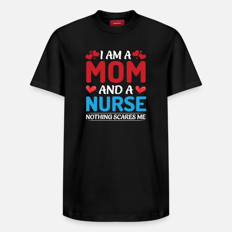 Conception de maman et d’aidant - T-shirt unisexe décontracté en coton Supima – de SPREAD - noir
