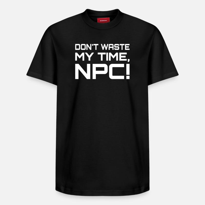 PNJ hors du chemin - T-shirt unisexe décontracté en coton Supima – de SPREAD - noir