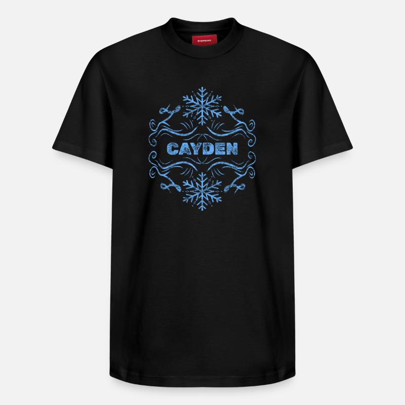 Cayden - T-shirt unisexe décontracté en coton Supima – de SPREAD - noir