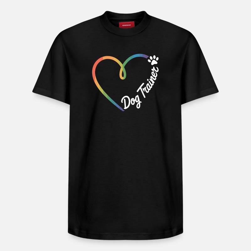 Dresseur - T-shirt unisexe décontracté en coton Supima – de SPREAD - noir