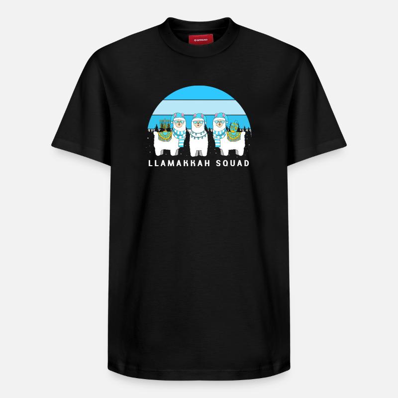 Hanoukka Hanoukka Hanoucca - T-shirt unisexe décontracté en coton Supima – de SPREAD - noir