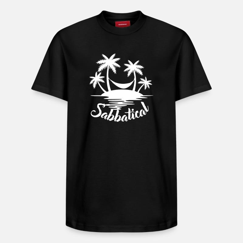 Sabbatique - T-shirt unisexe décontracté en coton Supima – de SPREAD - noir