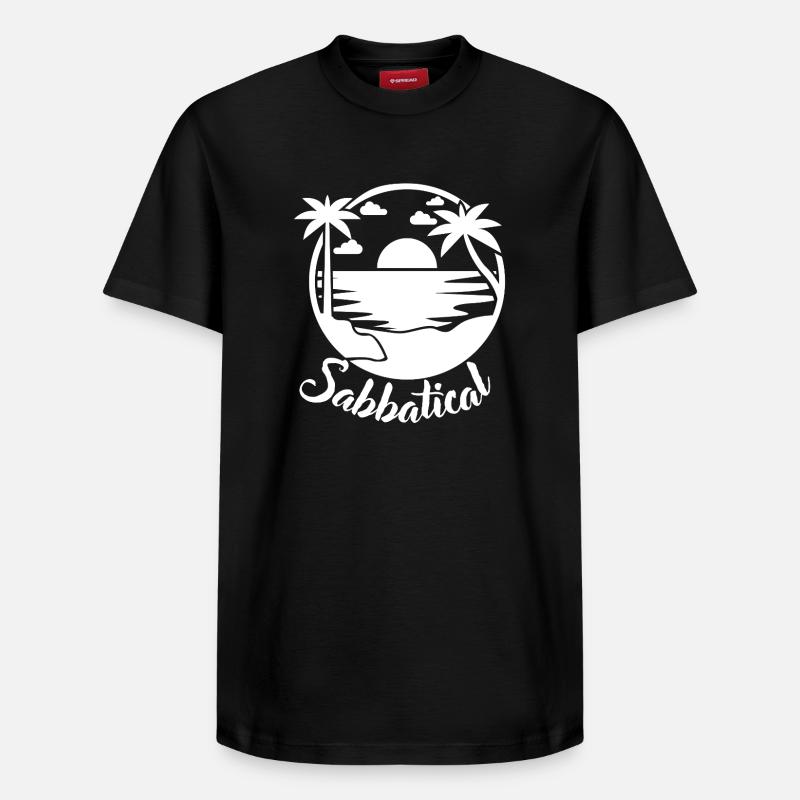 Sabbatical - Relaxed Unisex Supima Cotton T-Shirt – von SPREAD - Schwarz