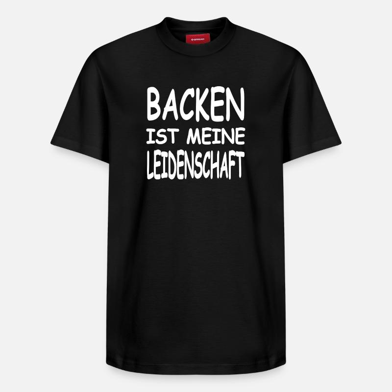 Cuire - T-shirt unisexe décontracté en coton Supima – de SPREAD - noir