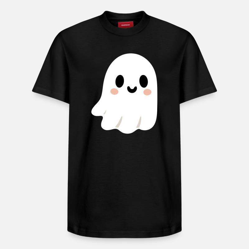 Fantôme mignon  - T-shirt unisexe décontracté en coton Supima – de SPREAD - noir