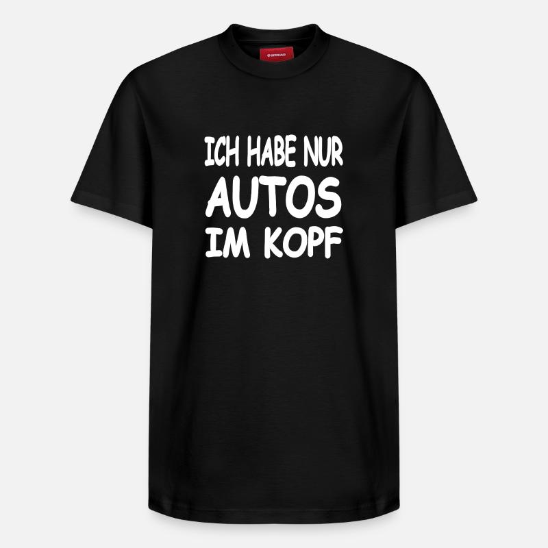 Auto - Relaxed Unisex Supima Cotton T-Shirt – von SPREAD - Schwarz