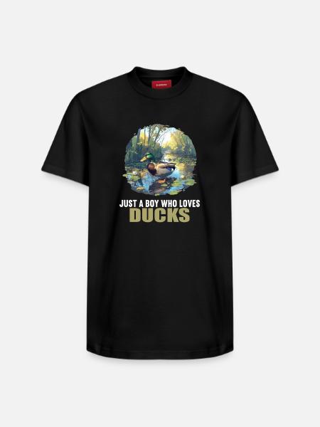 Canards Canard - T-shirt unisexe décontracté en coton Supima – de SPREAD - noir