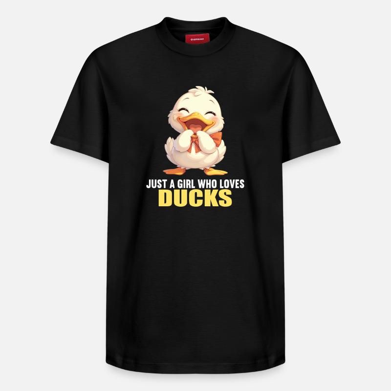 Canards Canard - T-shirt unisexe décontracté en coton Supima – de SPREAD - noir