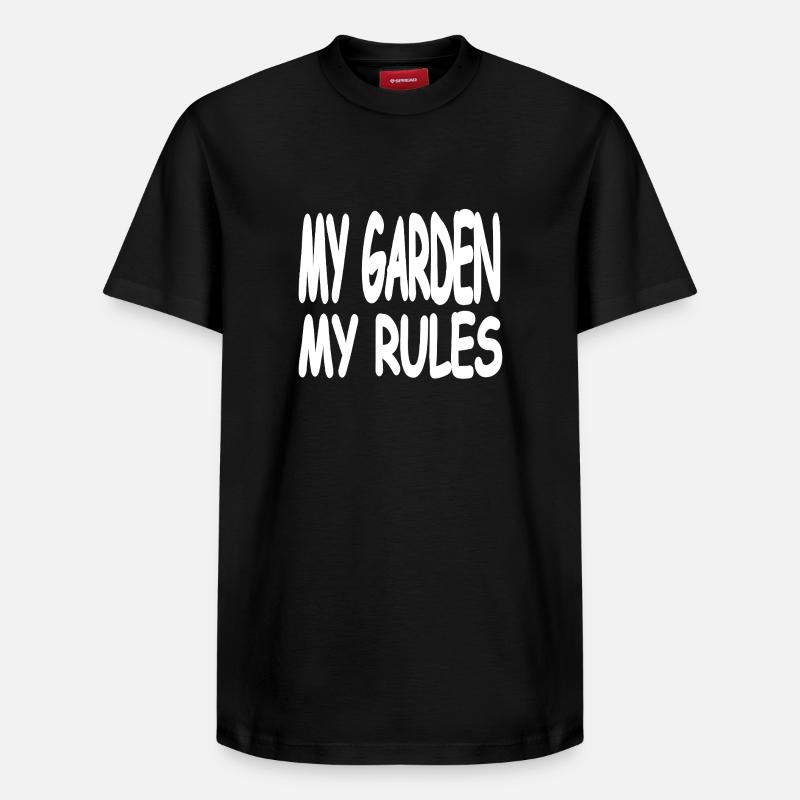 Jardin - T-shirt unisexe décontracté en coton Supima – de SPREAD - noir