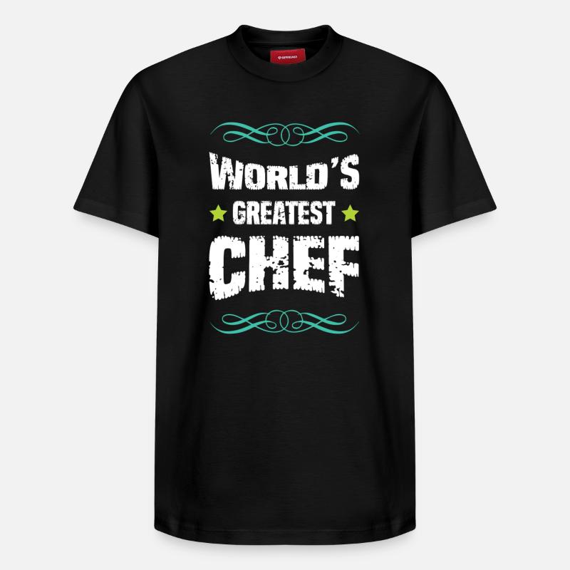 Le meilleur patron du monde - T-shirt unisexe décontracté en coton Supima – de SPREAD - noir