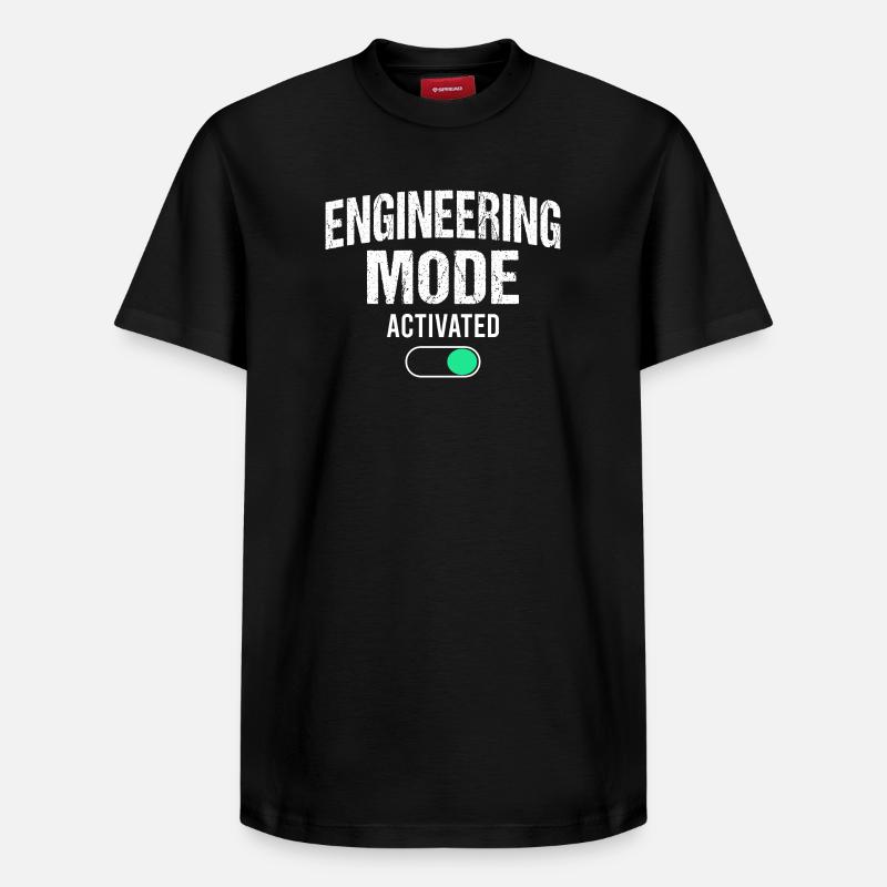 Mechanical Engineering Maschinenbauer Ingenieur - Relaxed Unisex Supima Cotton T-Shirt – von SPREAD - Schwarz