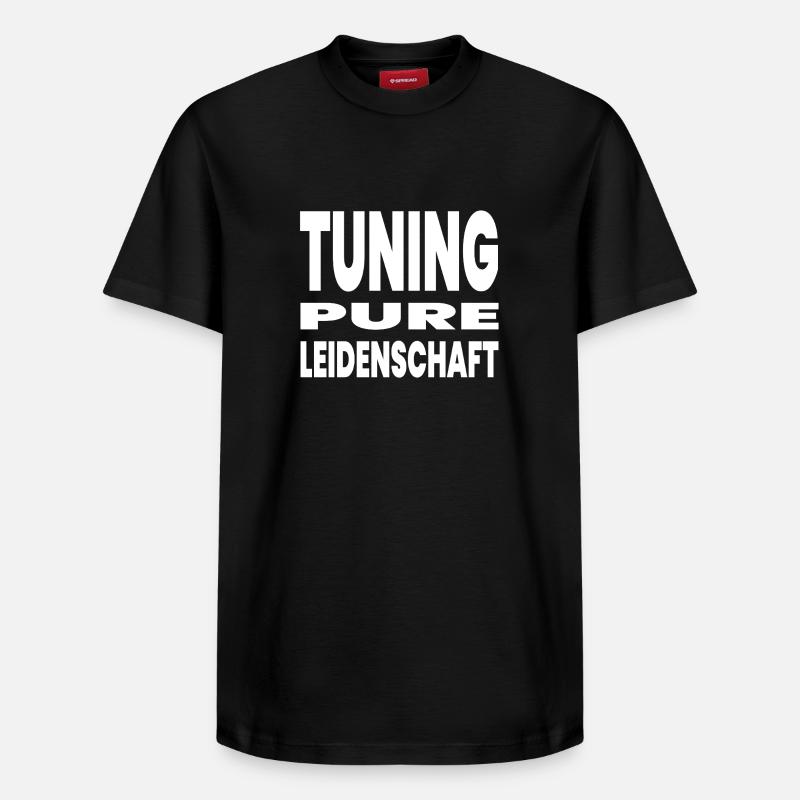 réglage - T-shirt unisexe décontracté en coton Supima – de SPREAD - noir