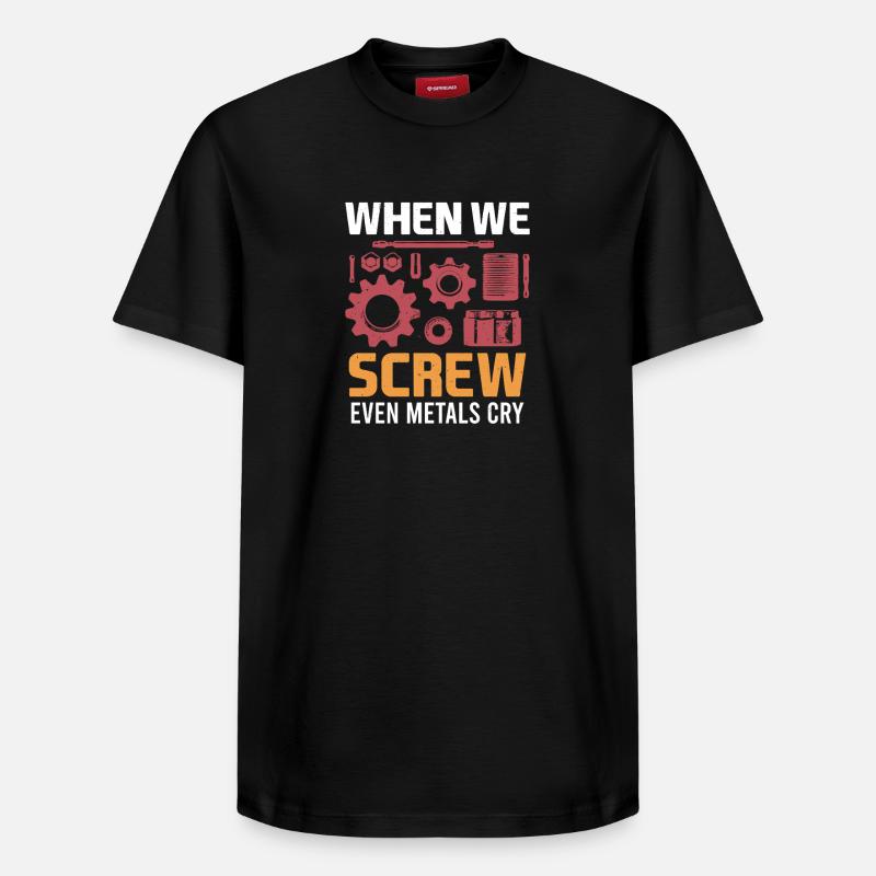 Mechanical Engineering Mechanical Engineer - Relaxed Unisex Supima Cotton T-Shirt – by SPREAD - black