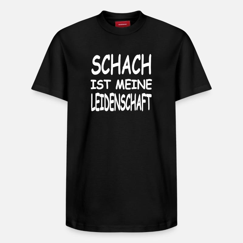 Échecs - T-shirt unisexe décontracté en coton Supima – de SPREAD - noir