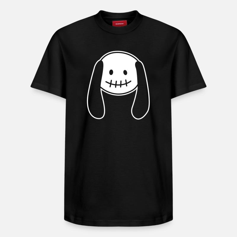 Poupée zombie – Mignon et effrayant combinés - T-shirt unisexe décontracté en coton Supima – de SPREAD - noir