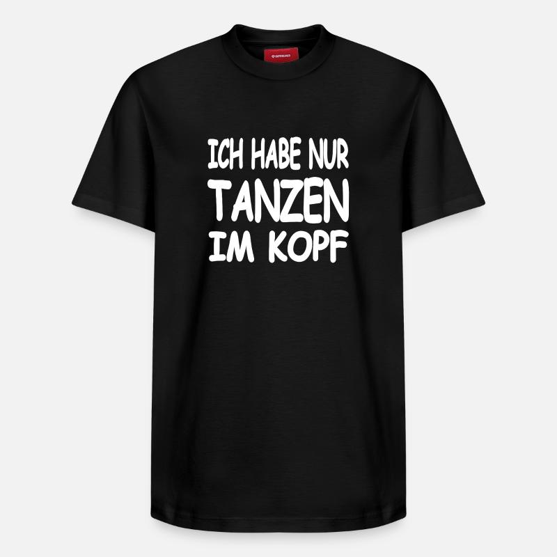 Danser - T-shirt unisexe décontracté en coton Supima – de SPREAD - noir